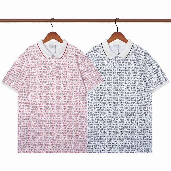 Dior Polo Shirt Short _SKUDiorM-3XL06520117